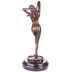 Női akt bronz szobor  képe